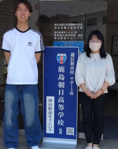 卒業生が遊びに来てくれました！