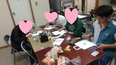 スポーツ大会の準備を頑張っています！