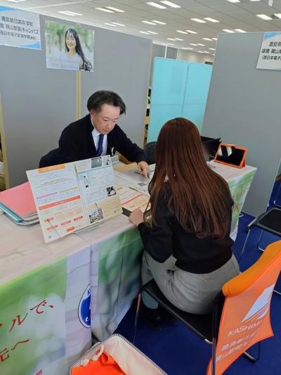 さりおの通信制高校　合同説明会に参加しました